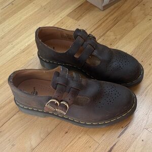Dr. Martens Dark Brown Leather Loafers